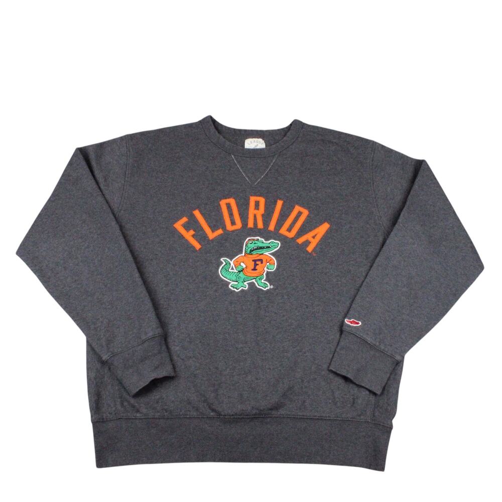 League Florida Gators Embroidered Crewneck Pullover Sweater - Size Large